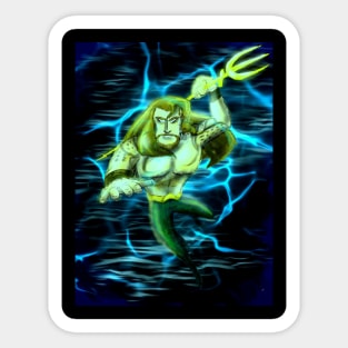 King of Atlantis (Cool) Sticker